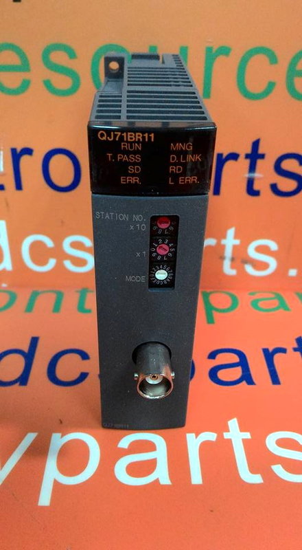 Mitsubishi QJ71BR11 MELSEC-Q CC-LINK MASTER UNIT - PLC DCS SERVO